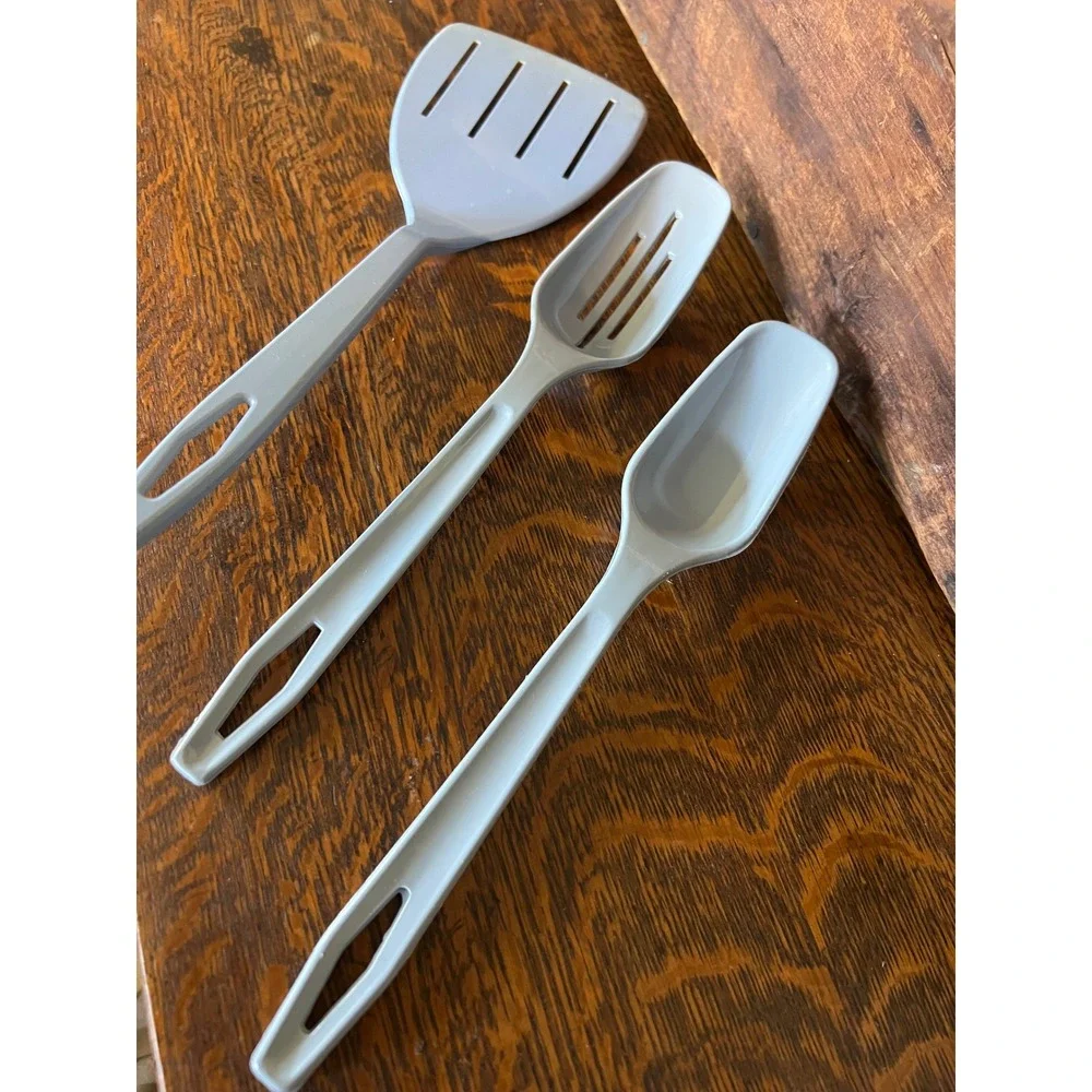 VTG Country Core Blue King Kraft Taylor Made Kitchen Utensil Lot Spatula Spoons